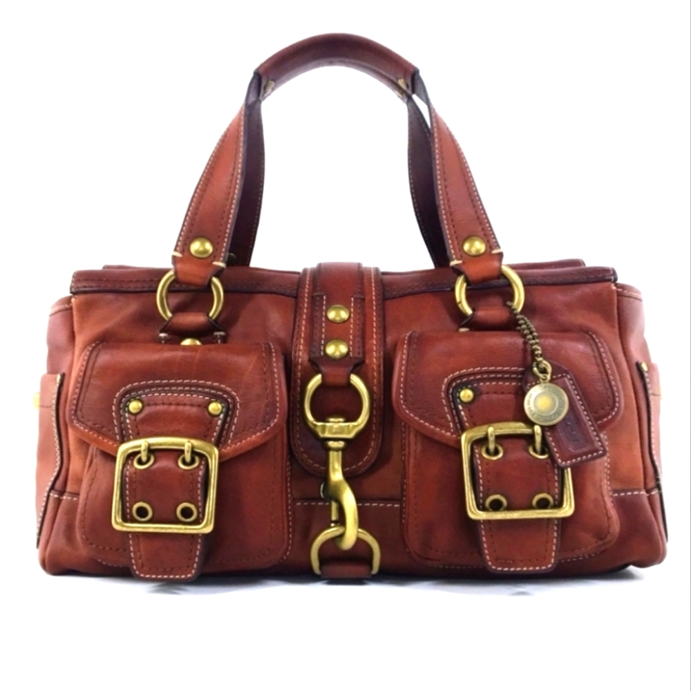 Coach Legacy Mandy Vachetta Saddle Leather Bag